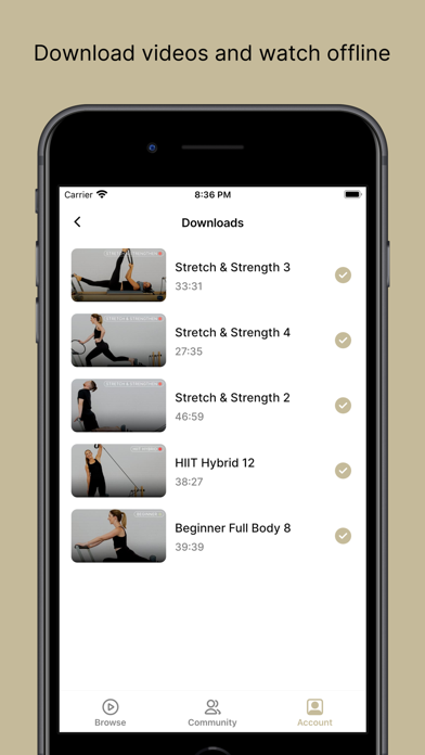 Your Reformer - At Home screenshot 2