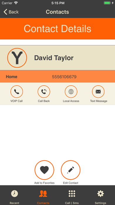 YourDialer screenshot 2