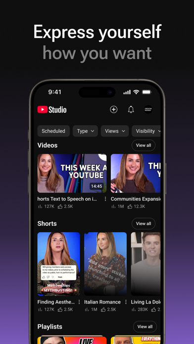YouTube Studio screenshot 5