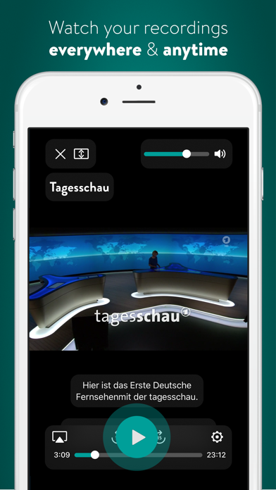 YouTV german TV, online video screenshot 3