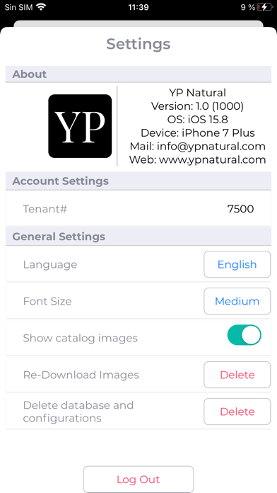 YP Natural screenshot 1