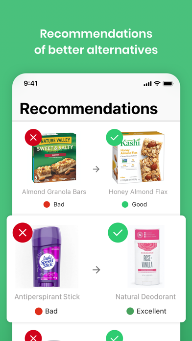 Yuka - Food & Cosmetic Scanner screenshot 2