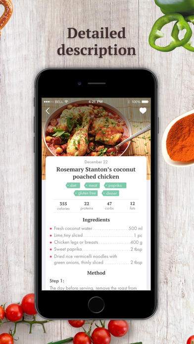 Yummy Food Recipe Healthy Menu screenshot 3