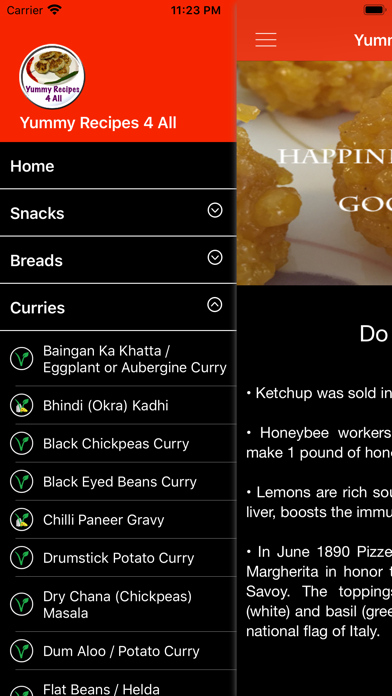 Yummy Recipes 4 All screenshot 4