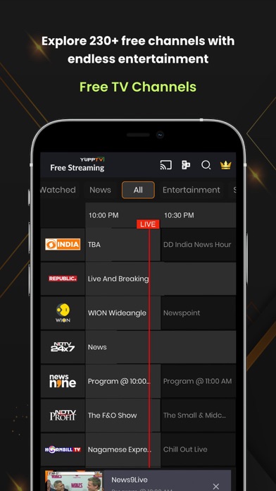 YuppTV - Live TV & Movies screenshot 1
