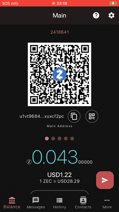 YWallet screenshot 1