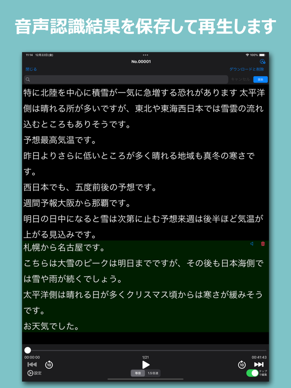 YYTranscription screenshot 2