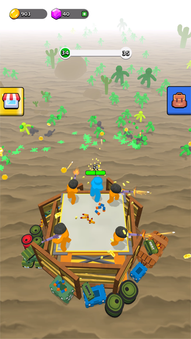 Z defense - Zombie Games screenshot 1