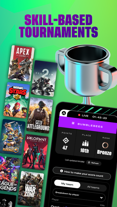 Z League: Fun Games for Cash screenshot 1