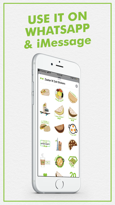 Zaatar w Zeit Stickers screenshot 2