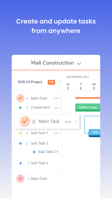 Zace : Project Management App screenshot 1
