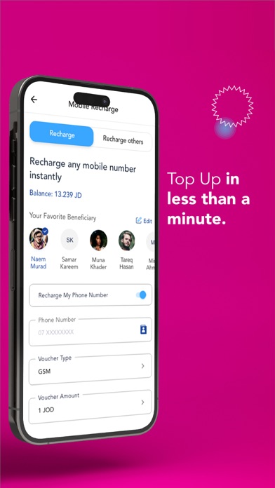 Zain Cash Jordan screenshot 3