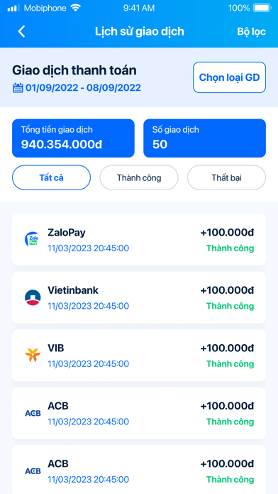 ZaloPay Merchant screenshot 4