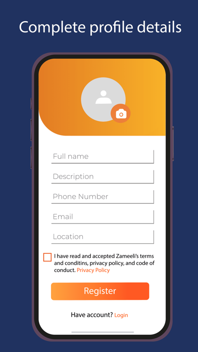 Zameeli Freelancers screenshot 4