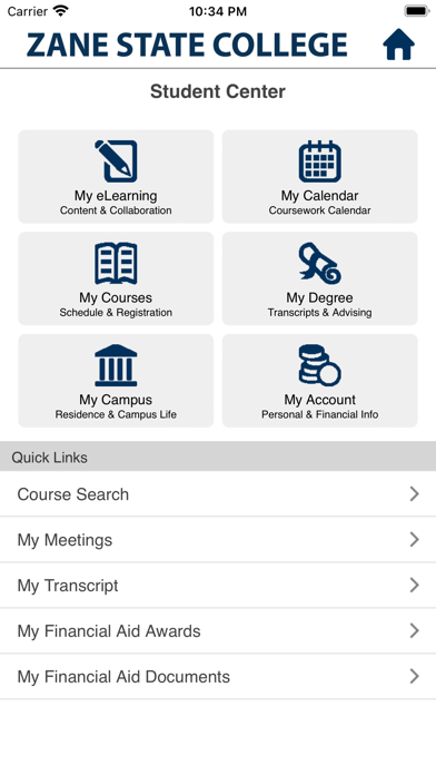 Zane State College screenshot 1