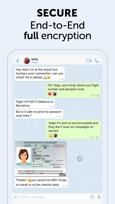 Zangi Private Messenger screenshot 4