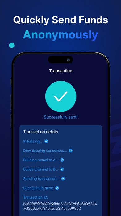 Zano Wallet screenshot 2