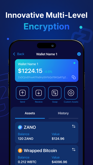 Zano Wallet screenshot 4