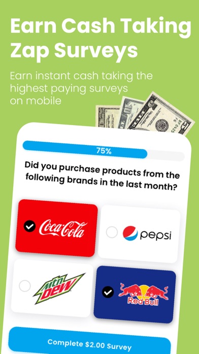 Zap Surveys - Earn Easy Money screenshot 5