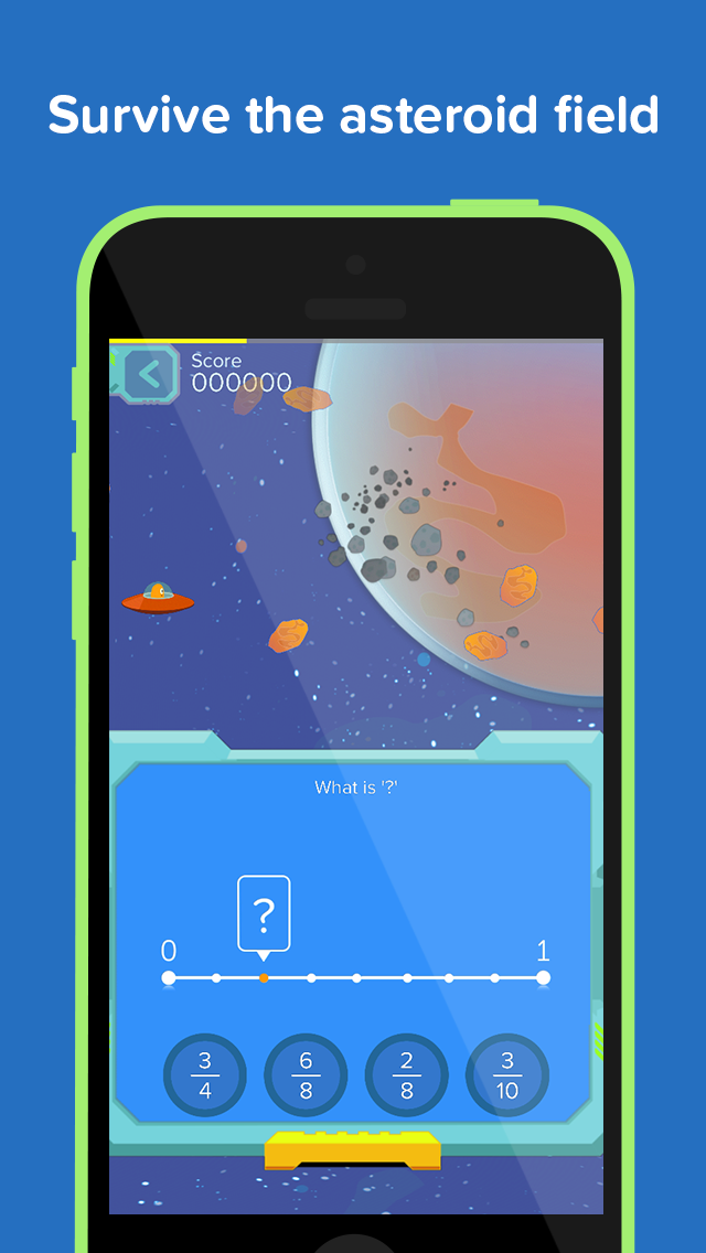 Zap Zap Fractions : Virtual Fraction Tutor screenshot 2