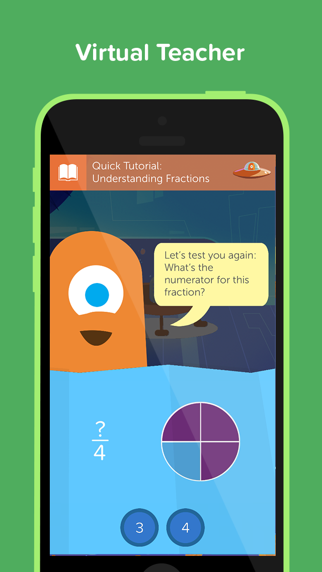 Zap Zap Fractions : Virtual Fraction Tutor screenshot 4