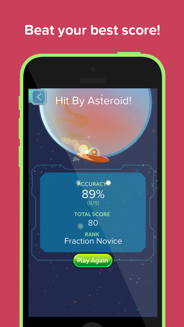 Zap Zap Fractions : Virtual Fraction Tutor screenshot 1