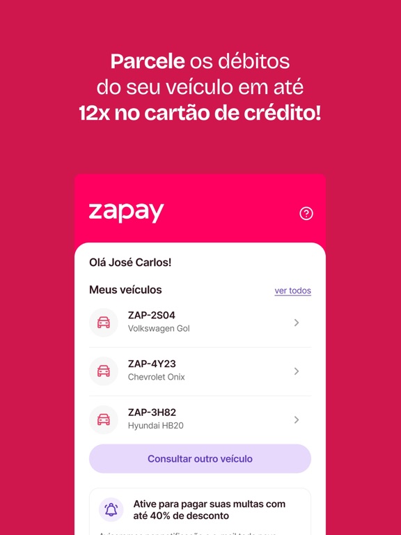 Zapay IPVA 2026, licenciamento screenshot 7