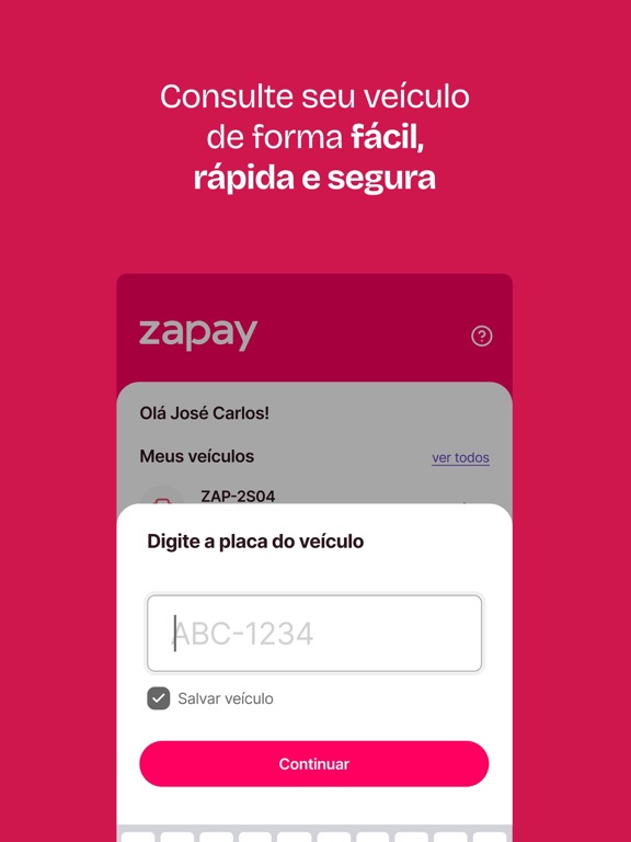 Zapay IPVA 2026, licenciamento screenshot 3