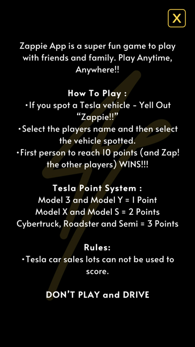 Zappie App screenshot 2