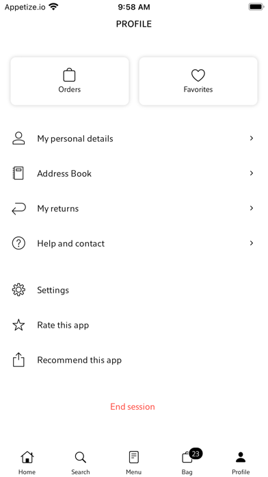 Zara Home screenshot 1