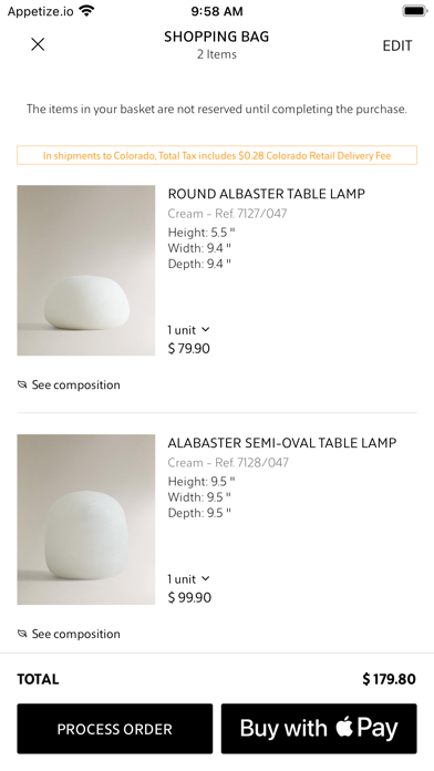 Zara Home screenshot 2
