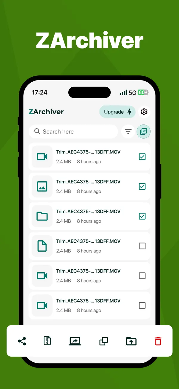 ZArchiver - Extract Zip File screenshot 4