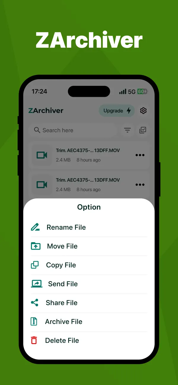 ZArchiver - Extract Zip File screenshot 2