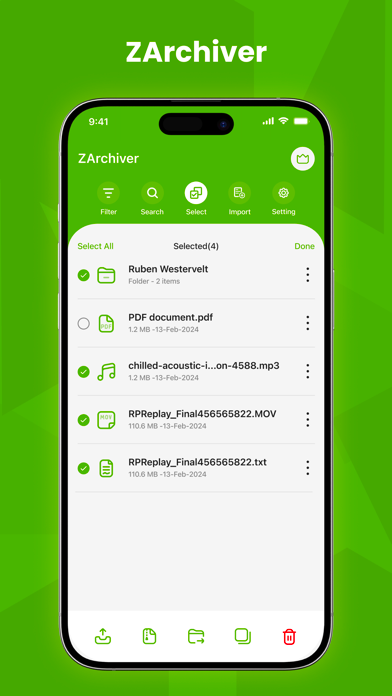 ZArchiver screenshot 3