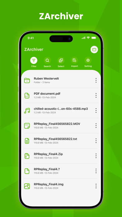ZArchiver screenshot 4