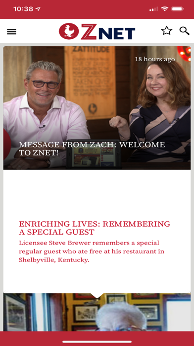 Zaxby's Znet screenshot 2