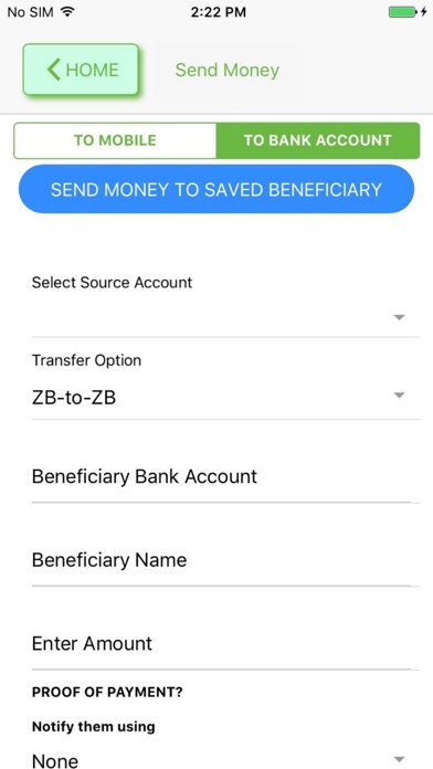 ZB eWallet screenshot 1