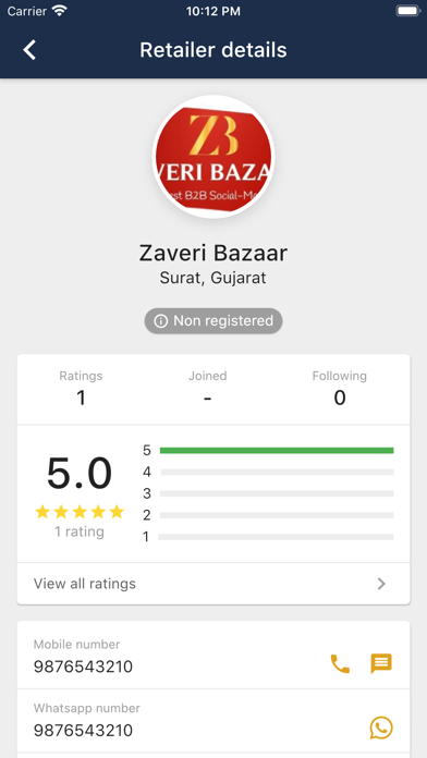 ZB - Seller app screenshot 2