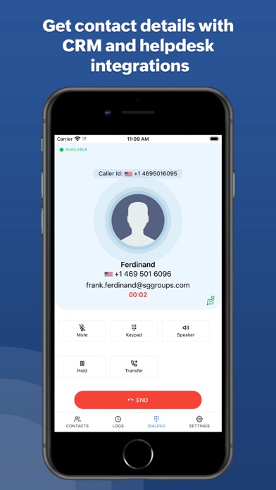 ZDialer by Zoho Voice screenshot 2