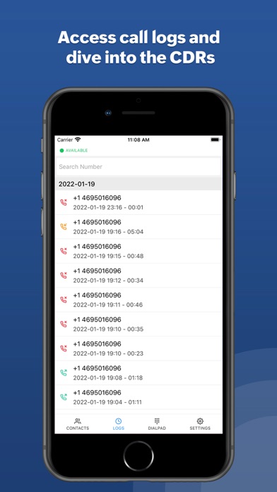ZDialer by Zoho Voice screenshot 1