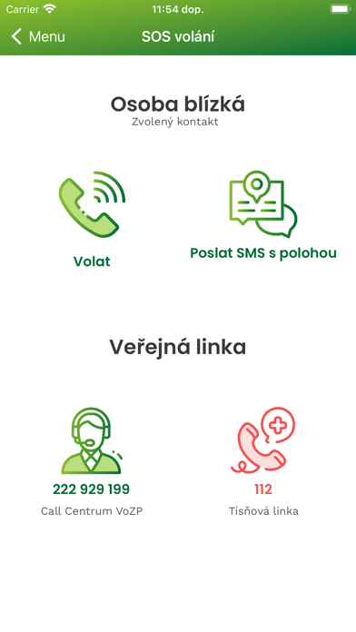 Zdraví na klik – VoZP screenshot 2