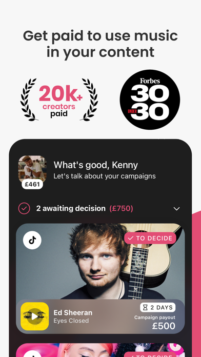 Zebr: Influencer community screenshot 3