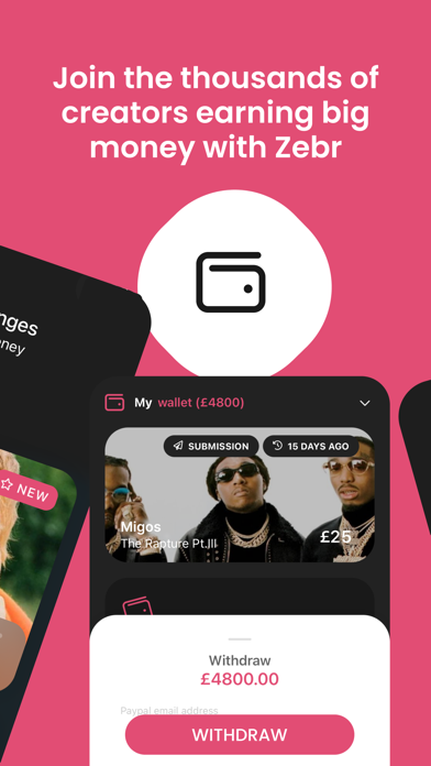 Zebr: Influencer community screenshot 1
