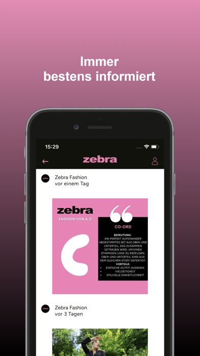 Zebra Fashion App screenshot 1