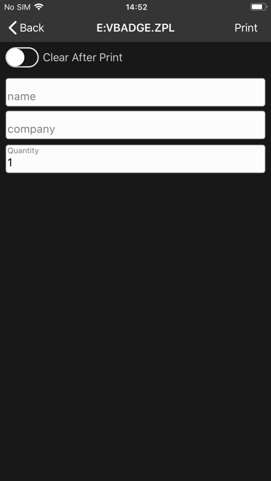 Zebra Printer Setup Utility screenshot 5