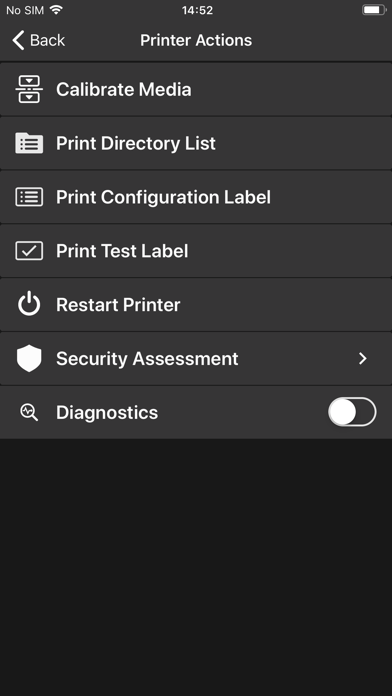 Zebra Printer Setup Utility screenshot 7