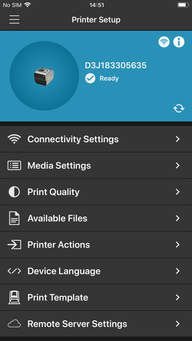 Zebra Printer Setup Utility screenshot 9