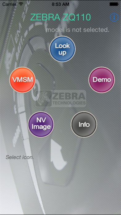Zebra ZQ110 screenshot 1