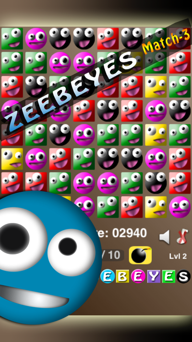 ZeebEyes Match-3 screenshot 4