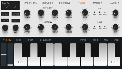 Zeeon synth screenshot 1